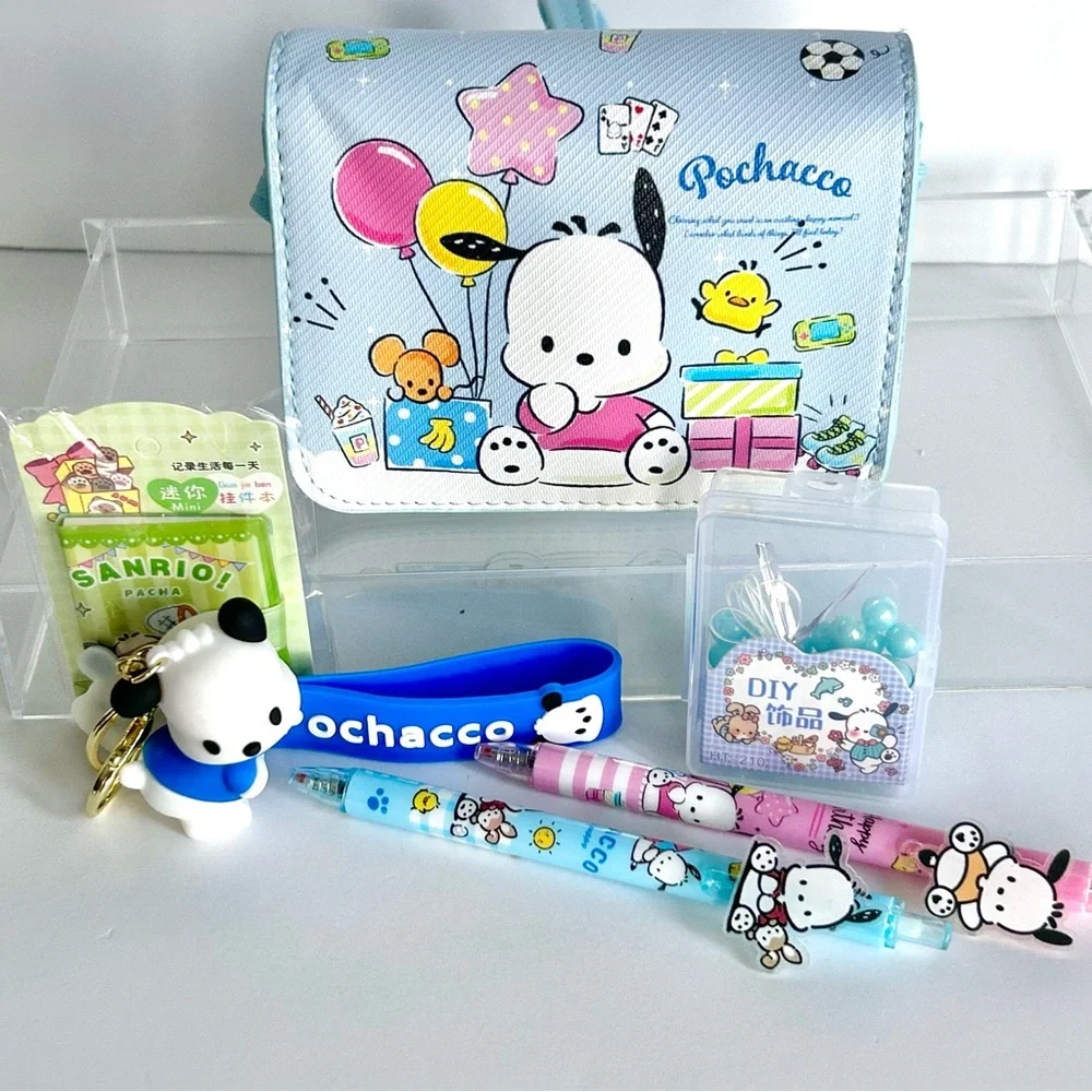 💙(POCH303) Pochacco Adorable 6-Piece Purse Bundle!